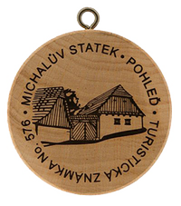 Turistická známka č. 576 - Michalův Statek - Pohleď