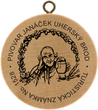 Turistická známka č. 1528 - Pivovar Janáček Uherský Brod