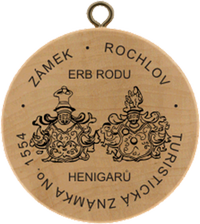 Turistická známka č. 1554 - Rochlov