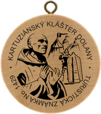 Turistická známka č. 1429 - Dolany - Kartuziánský klášter