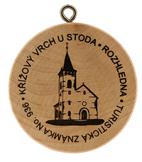 Turistická známka č. 936 - Křížový Vrch u Stodu