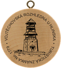 Turistická známka č. 1779 - Vojtěchovská rozhledna u Hlinska