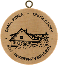 Turistická známka č. 1479 - Chata Perla