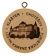Turistická známka č. 621 - Klášter Chotěšov