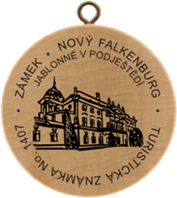Turistická známka č. 1407 - Nový Falkenburg