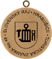 Turistická známka č. 48 - Hrabušice