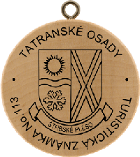 Turistická známka č. 113 - Štrbské Pleso