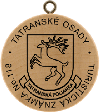 Turistická známka č. 118 - Tatranská Polianka