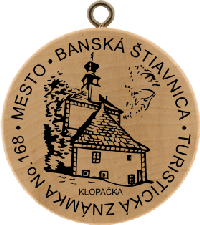 Turistická známka č. 168 - Banská Štiavnica