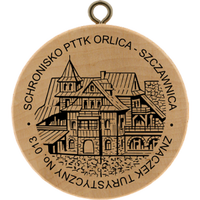 Turistická známka č. 13 - Schronisko Orlica