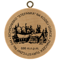 Turistická známka č. 44 - Schronisko Stefanka