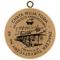 Turistická známka č. 49 - Schronisko Chata Wuja Toma