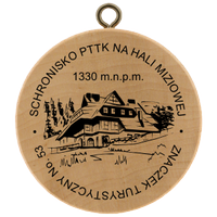 Turistická známka č. 53 - Schronisko PTTK na Hali Miziowej