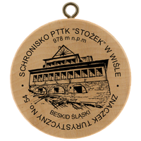 Turistická známka č. 54 - Schronisko PTTK Stożek