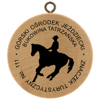 Turistická známka č. 111 - Górski Ośrodek Jeździecki w Bukowinie Tatrzańskiej