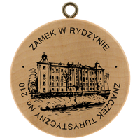 Turistická známka č. 210 - Zamek w Rydzynie
