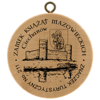 Turistická známka č. 211 - Zamek Książąt Mazowieckich - Ciechanów