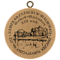 Turistická známka č. 212 - Zamek Krzyżacki w Malborku