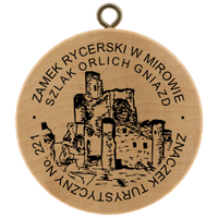 Turistická známka č. 221 - Zamek Mirów