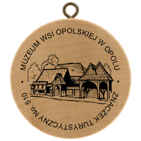 Turistická známka č. 510 - Muzeum Wsi Opolskiej w Opolu