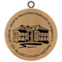 Turistická známka č. 522 - Muzeum Zespół Pałacowo-Parkowy w Dobrzycy