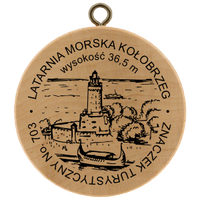 Turistická známka č. 703 - Latarnia Morska Kołobrzeg