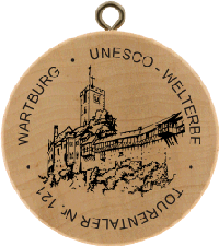Turistická známka č. 121 - Wartburg