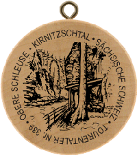 Turistická známka č. 339 - Obere Schleuse
