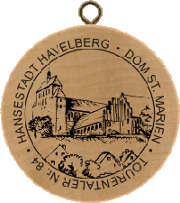 Turistická známka (DE) č. 0084 - Havelberg