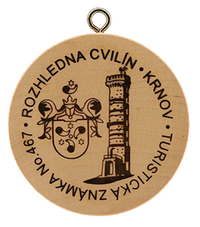 Turistická známka č. 467 - Cvilín - Krnov