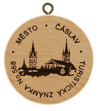 Turistická známka č. 568 - Čáslav