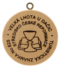 Turistická známka č. 625 - Velká Lhota u Dačic