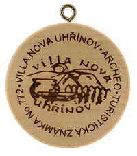 Turistická známka č. 772 - Villa Nova Uhřínov