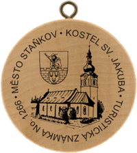 Turistická známka č. 1266 - Staňkov