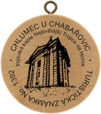 Turistická známka č. 1392 - Chlumec u Chabařovic