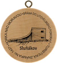 Turistická známka č. 1437 - Sluňákov, brána do Litovelského Pomoraví