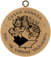 Turistická známka č. 1509 - Česká Kanada