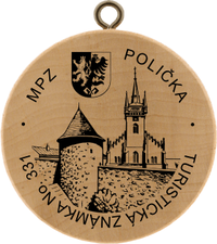 Turistická známka č. 331 - Polička MPZ