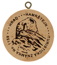 Turistická známka č. 1159 - Hamrštejn