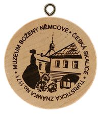 Turistická známka č. 1171 - Muzeum Boženy Němcové Česká Skalice