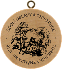 Turistická známka č. 1218 - Údolí Oslavy a Chvojnice, Náměšť nad Oslavou