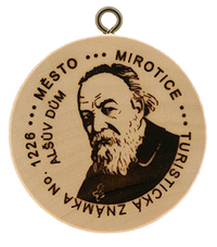 Turistická známka č. 1226 - Mirotice, Alšův dům