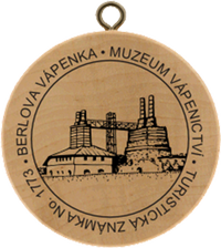 Turistická známka č. 1773 - Berlova vápenka - Muzeum vápenictví, Třemošnice