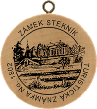 Turistická známka č. 1802 - Zámek Stekník