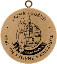 Turistická známka č. 1864 - Lázně Toušeň