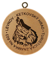 Turistická známka č. 603 - Levnov - Ketkovský hrad