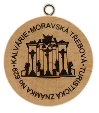 Turistická známka č. 629 - Kalvárie Moravská Třebová
