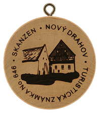 Turistická známka č. 646 - Nový Drahov
