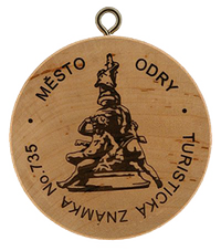Turistická známka č. 735 - Odry