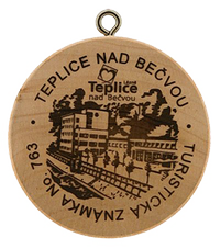 Turistická známka č. 763 - Teplice nad Bečvou